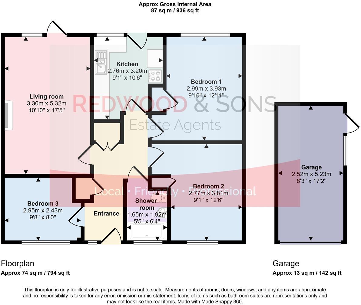 Spinney Walk, Barnham floorplan