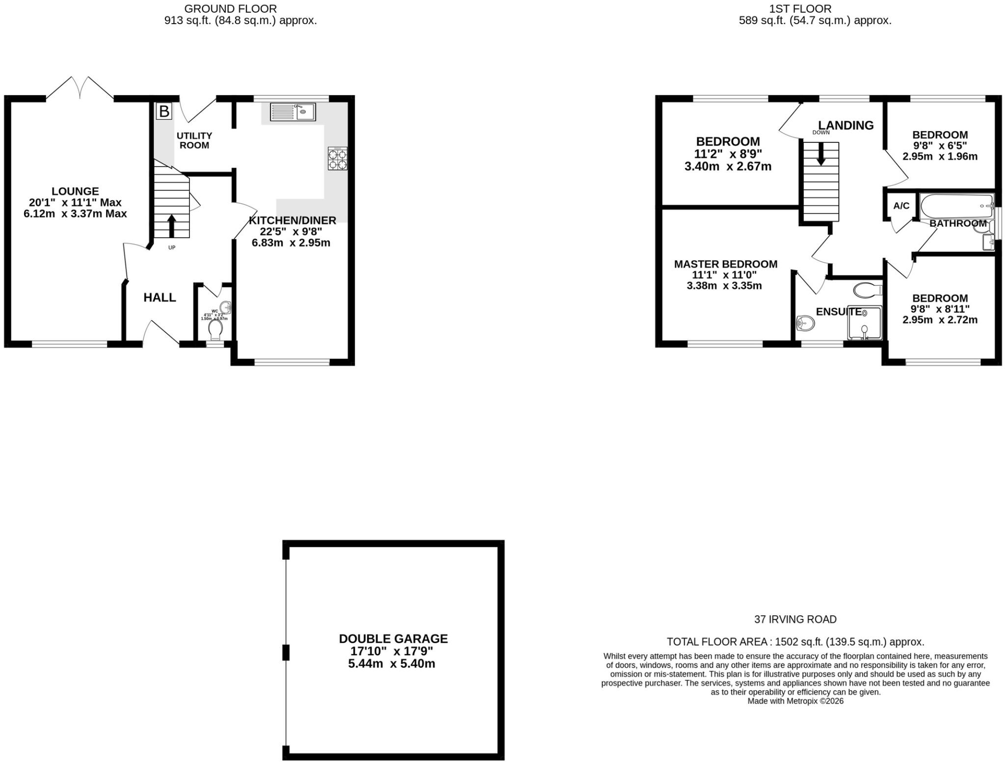Irving Road, Keinton Mandeville floorplan