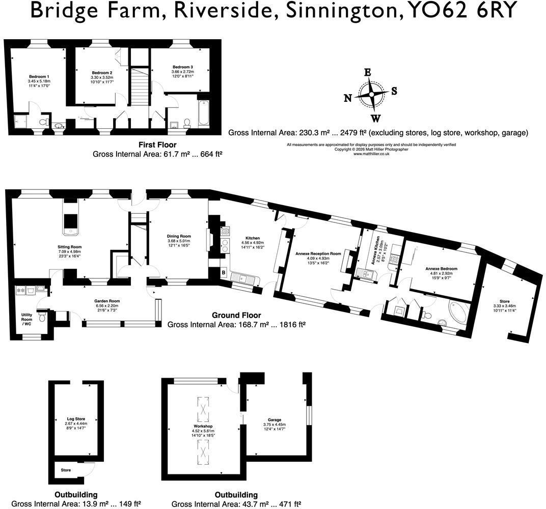 Riverside, Sinnington, York floorplan