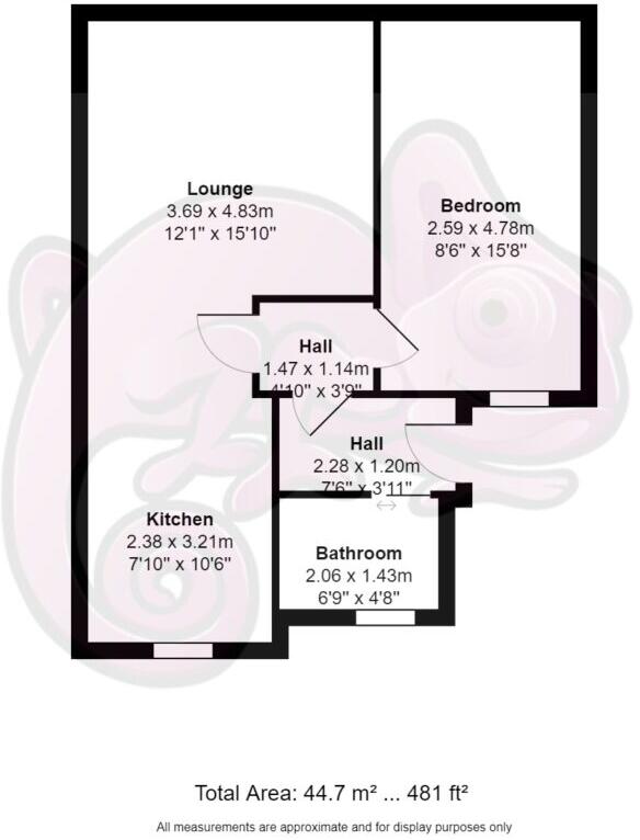 90 West Princes St., Helensburgh, G84 8XD floorplan