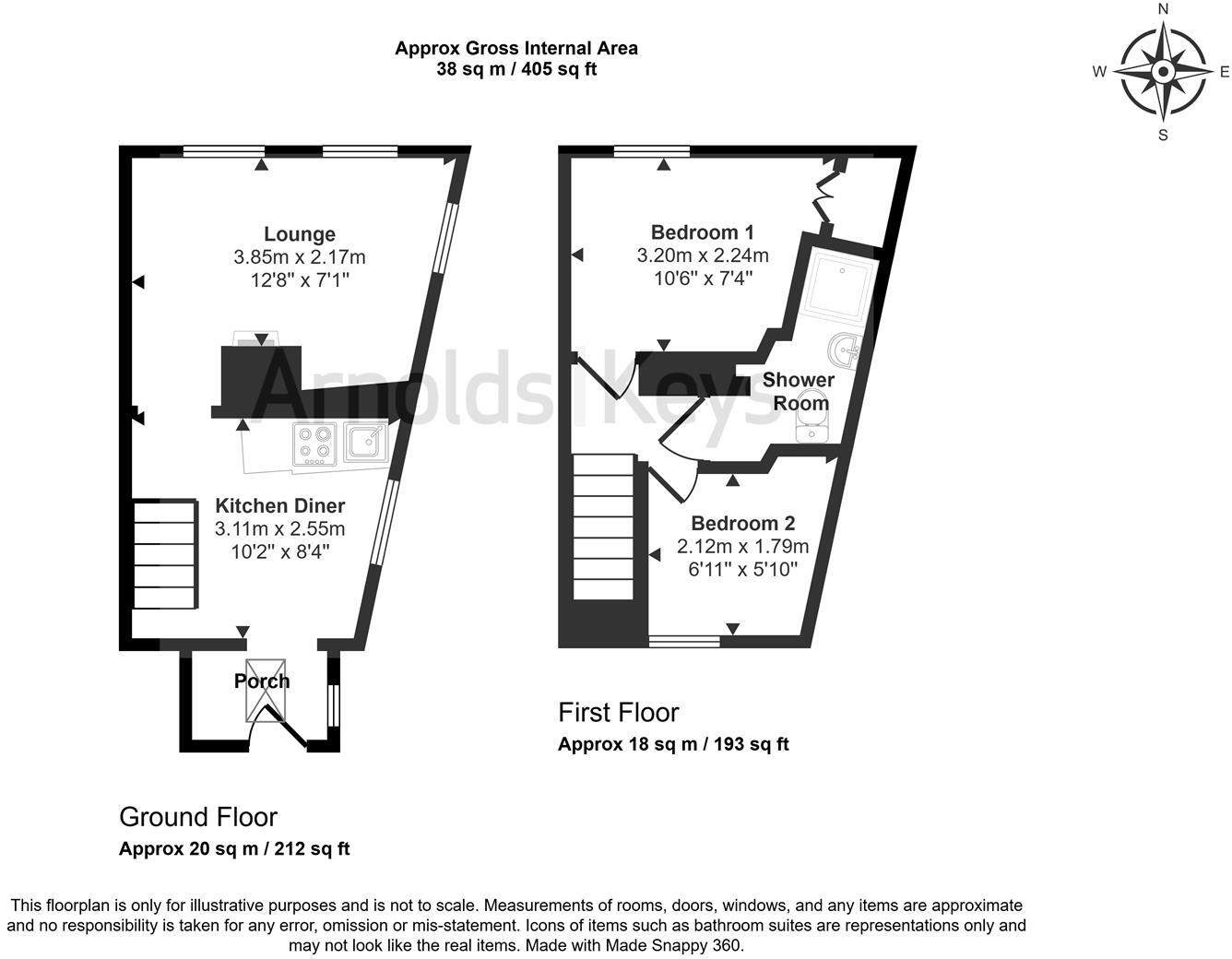 Cromer Road, Sheringham floorplan