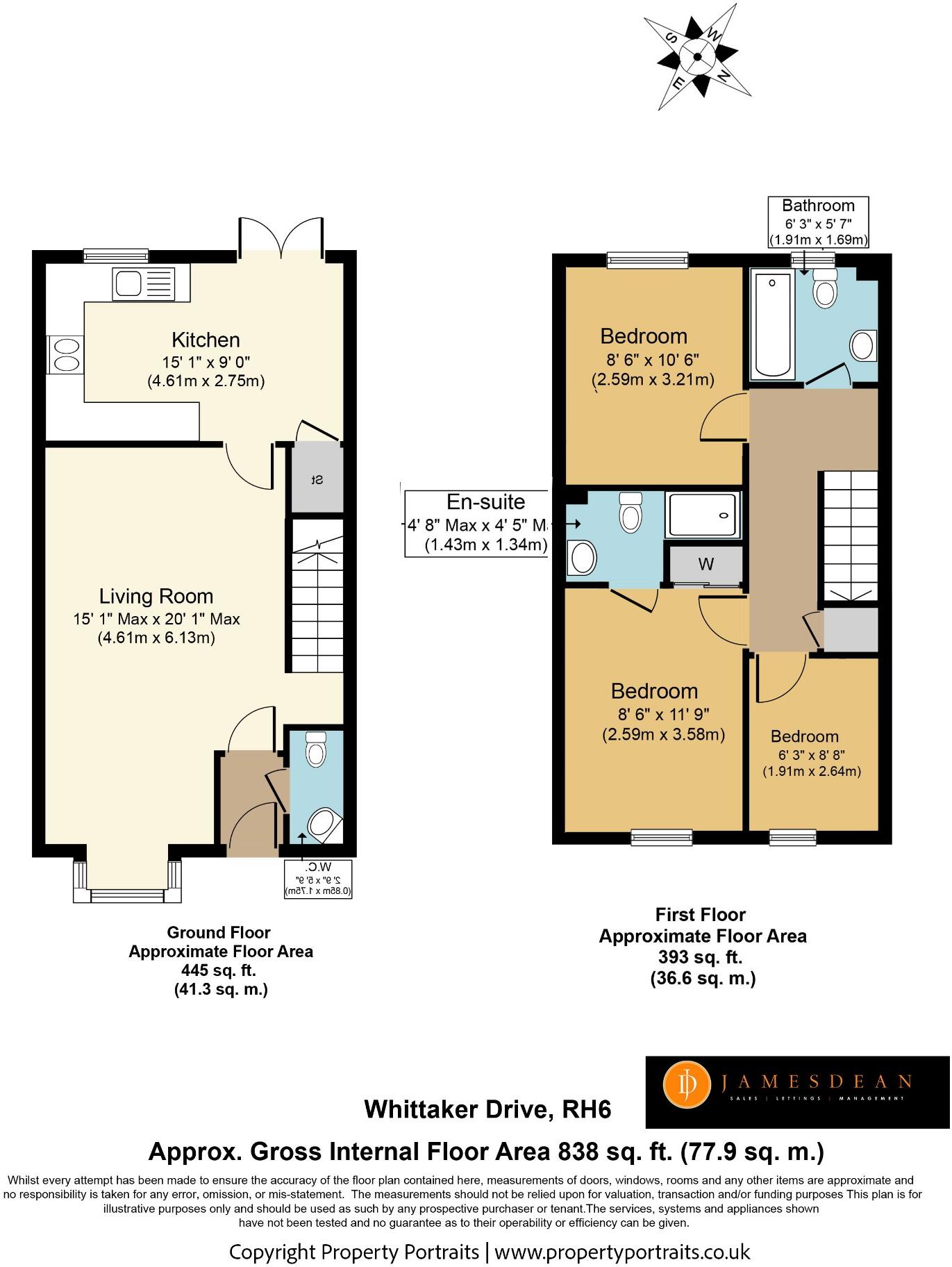 Horley, RH6  floorplan