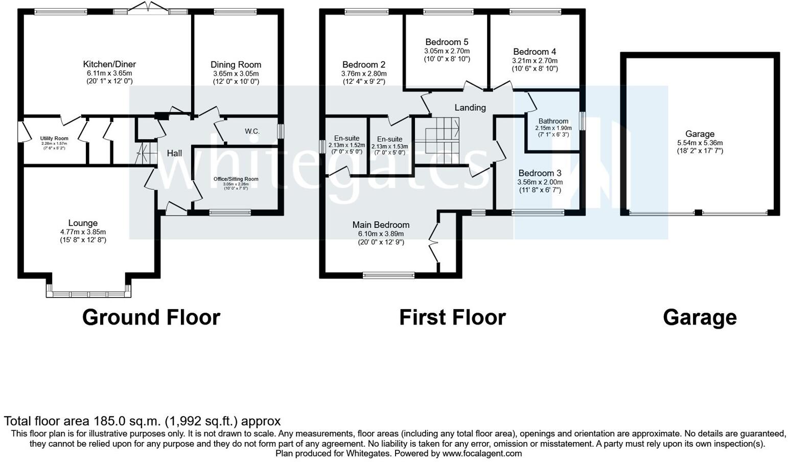 Blossom Grove, Edleston, Nantwich, Cheshire, CW5 floorplan