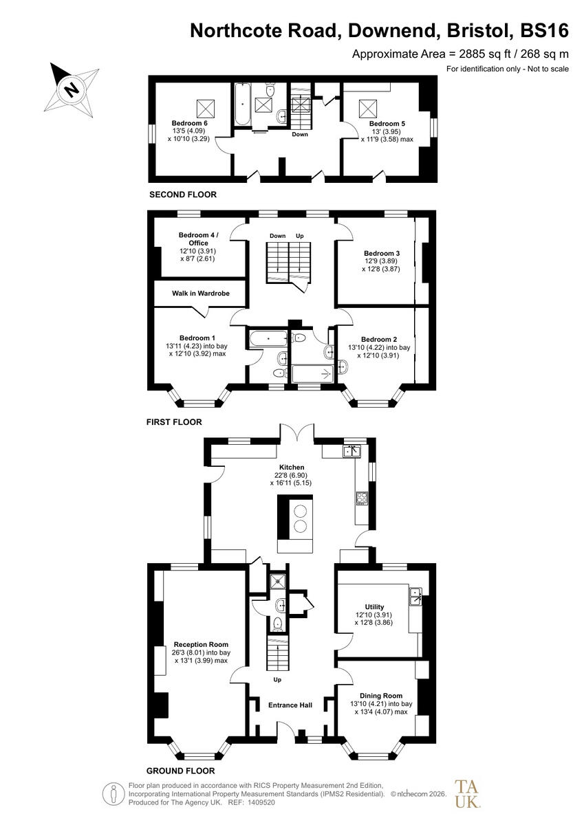 Northcote Road, Bristol, BS16 floorplan