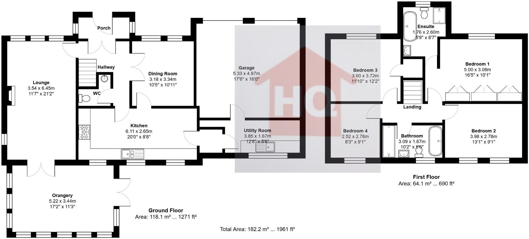Exeter Drive, Thornton-Cleveleys, Lancashire, FY5 floorplan