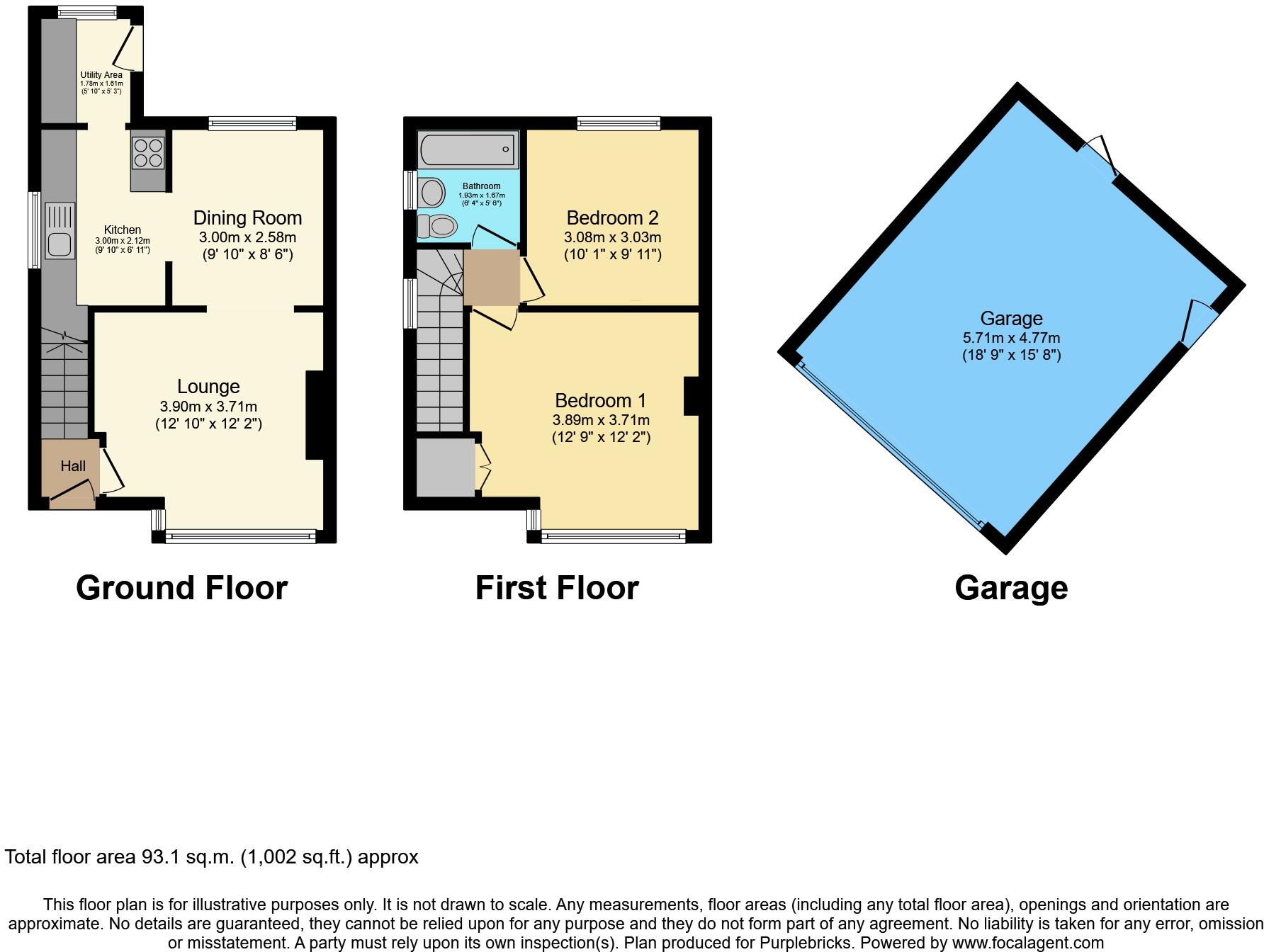 Windmill Lane, Warrington, WA5 floorplan