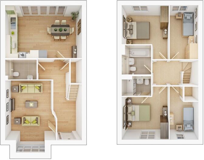 Oak Drive, Codicote, SG4 floorplan