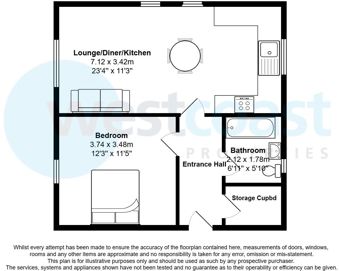 Lord Way, Locking, Weston-super-Mare, Somerset, BS24 floorplan