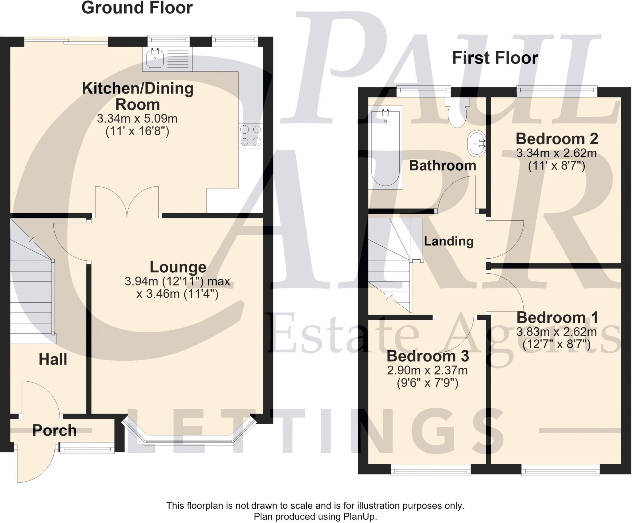 Linton Road, Great Barr, Birmingham B43 7JB floorplan