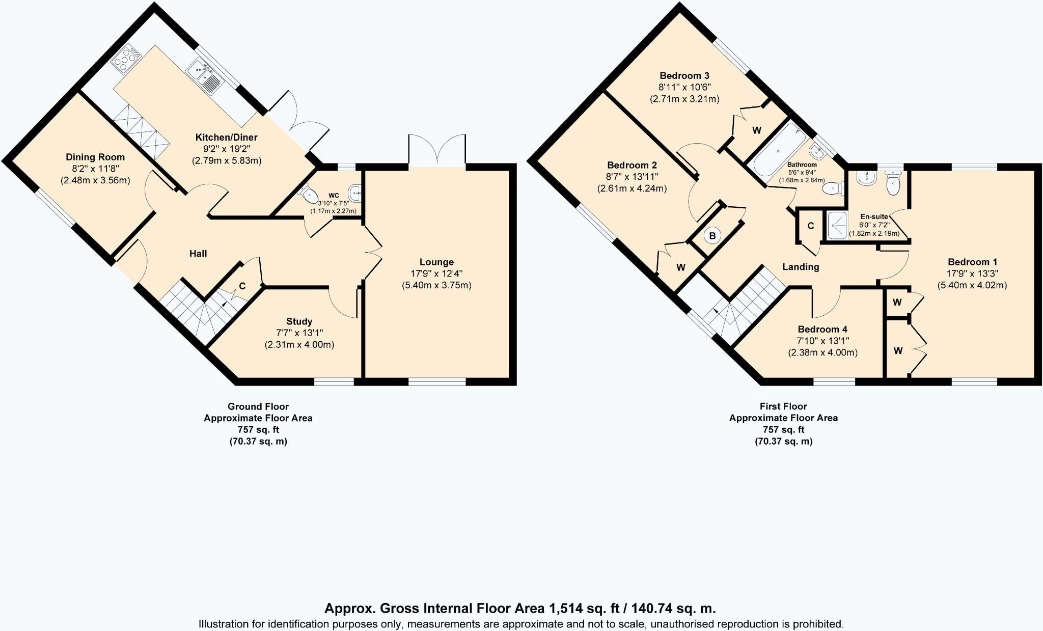 Newbold Hall Drive, Rochdale floorplan