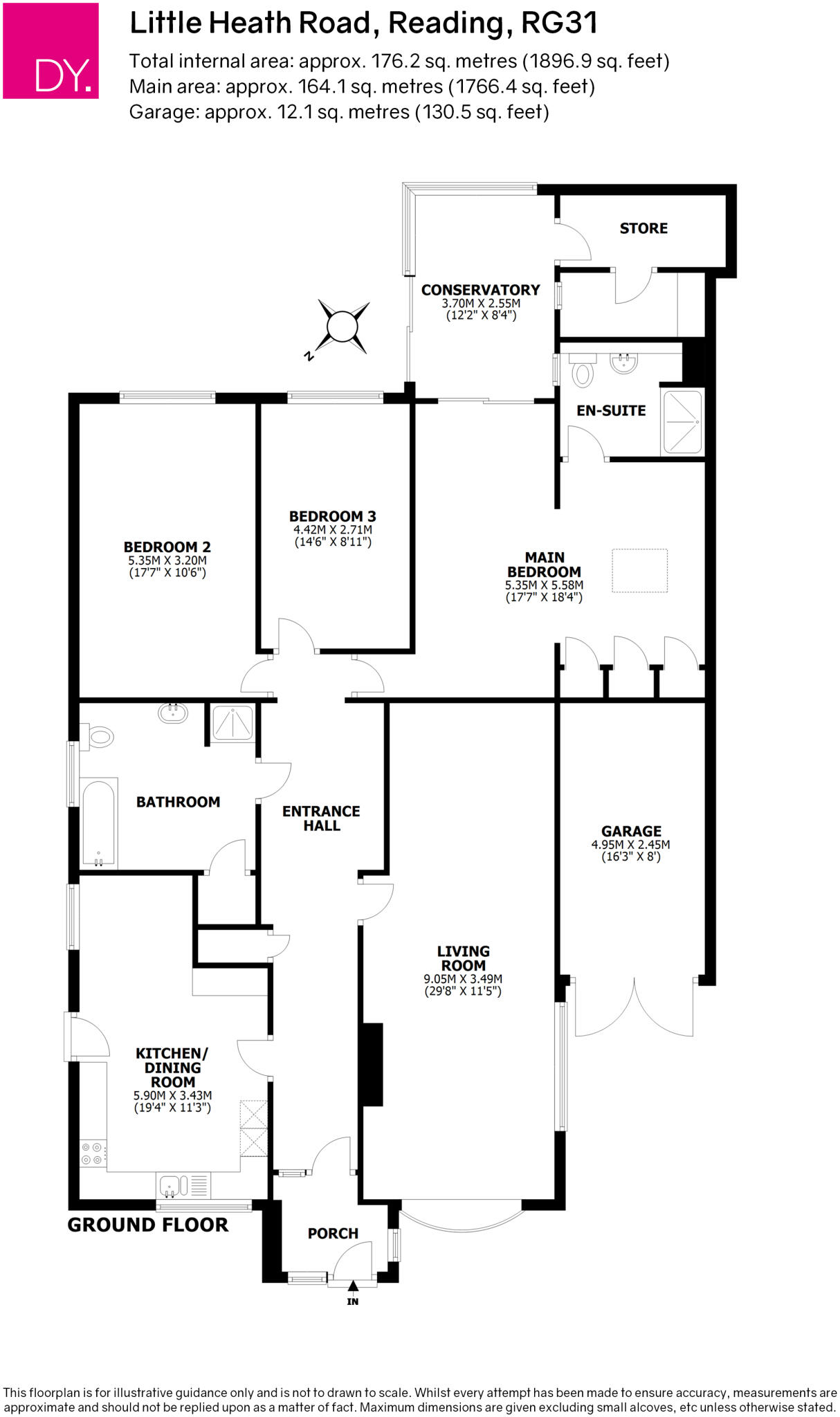 Little Heath Road, Tilehurst, Reading, Berkshire, RG31 floorplan