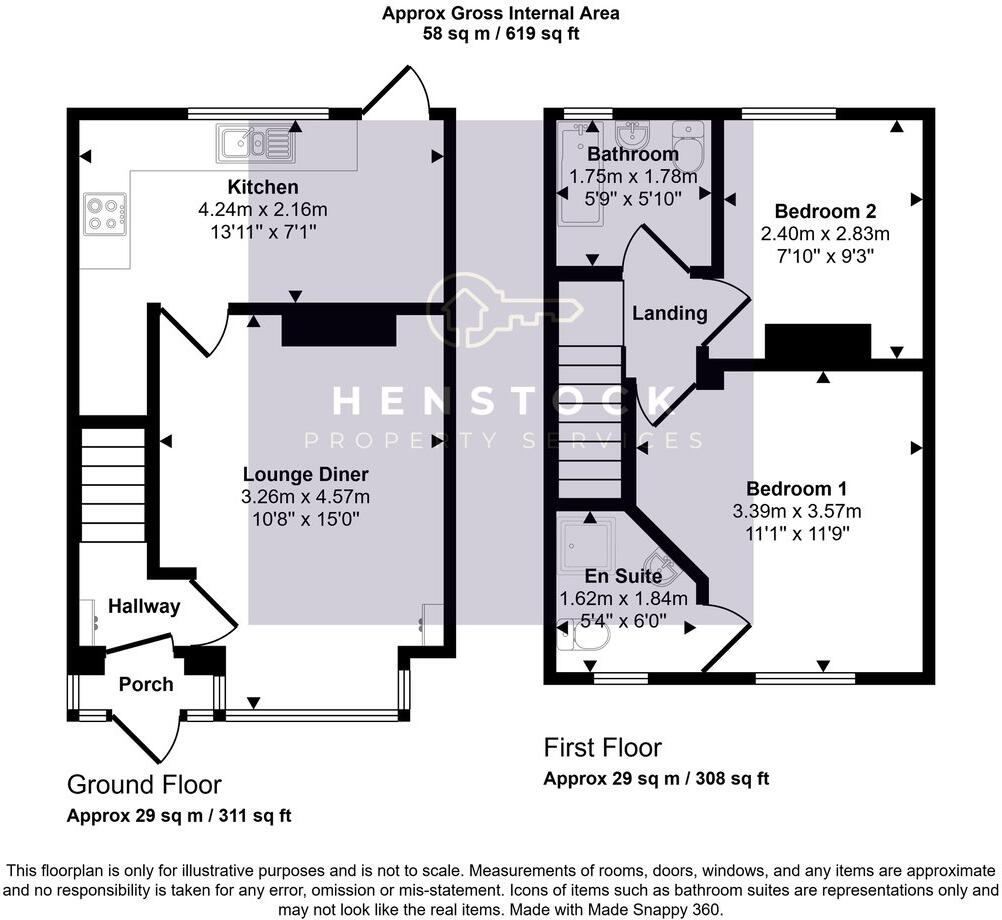 Caldecott Road, Manchester, M9 floorplan