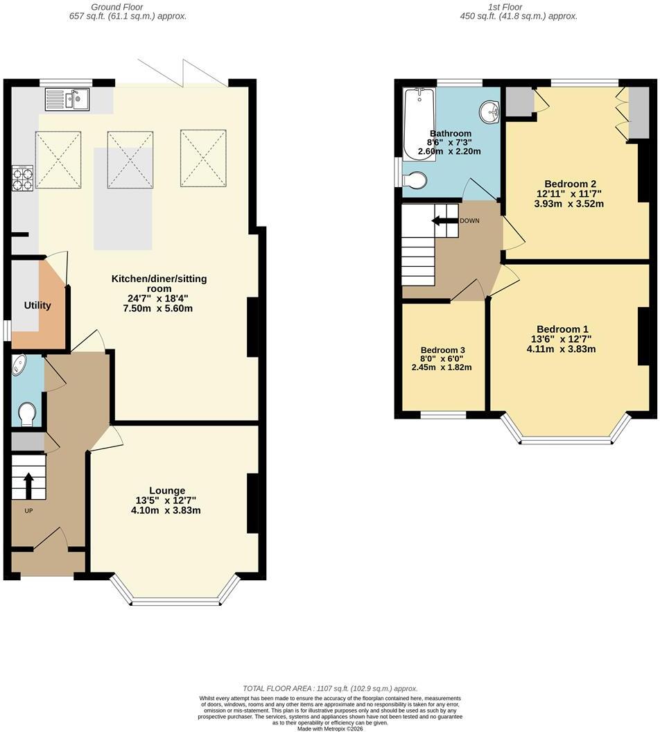 St. Ladoc Road, Keynsham floorplan