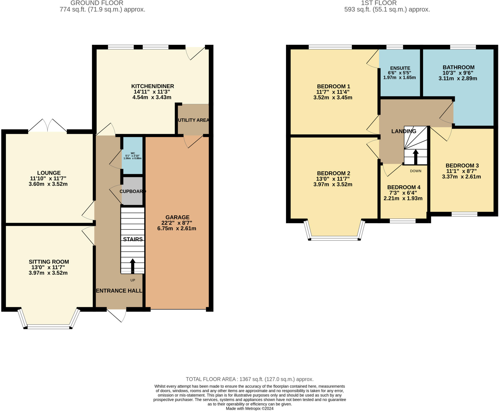 Woodland Road, Wolverhampton, WV3 floorplan