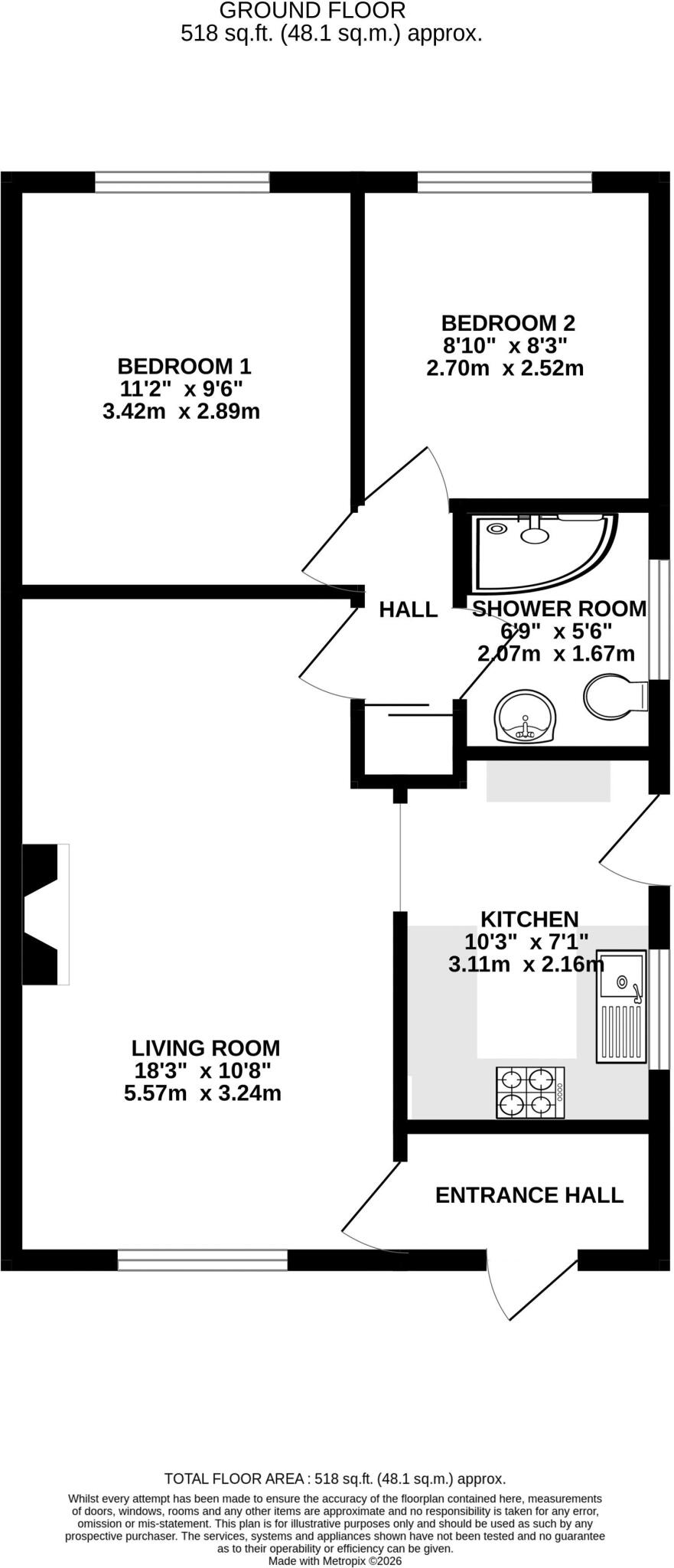 Pool Street, Wigan floorplan