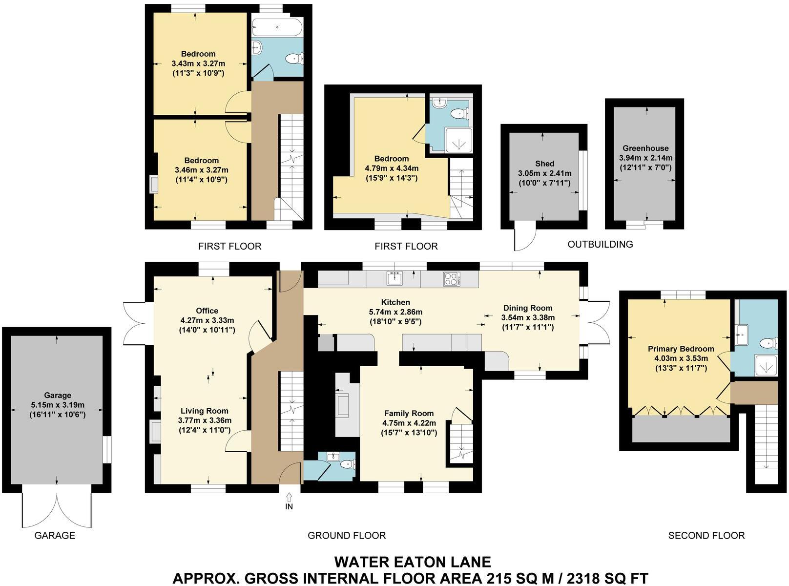 Water Eaton Lane, Gosford, OX5 floorplan
