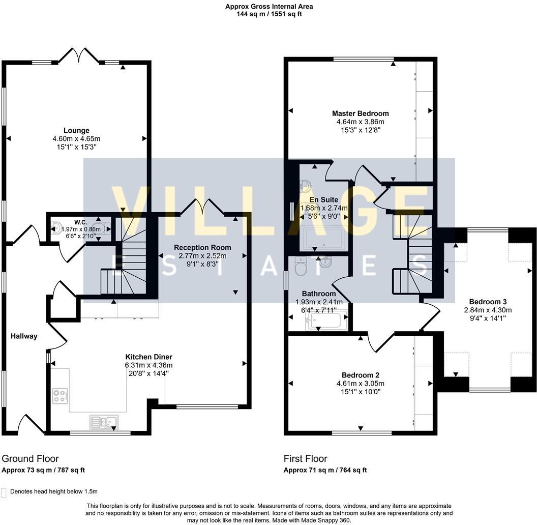 Bridle Close, Borehamwood floorplan