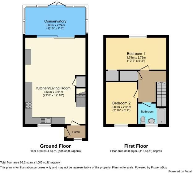 Coleraine Close, Lincoln floorplan