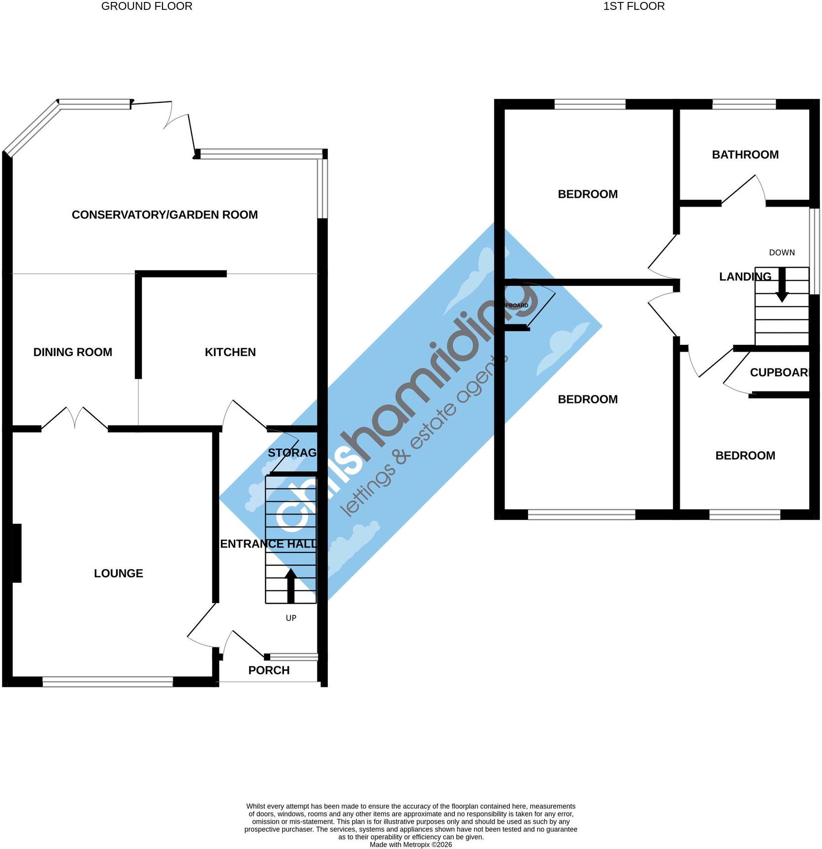 Woodland Road, Rode Heath, ST7 floorplan