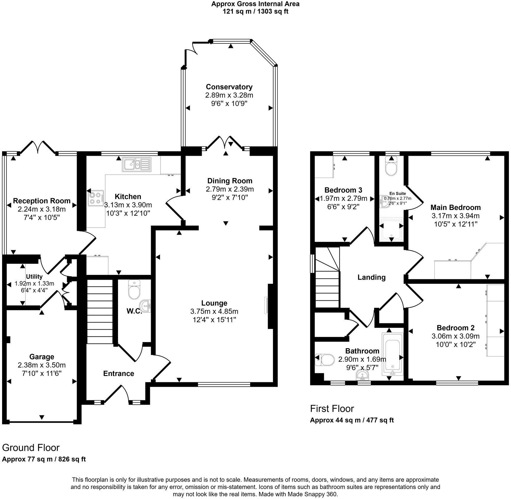 Navenby Road, Wigan, WN3 floorplan