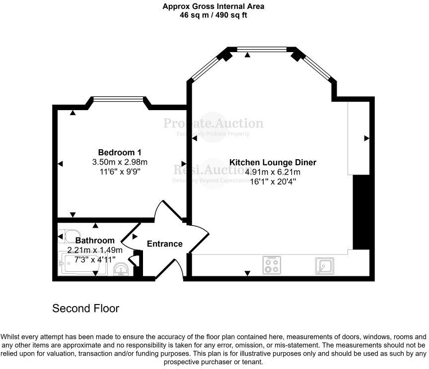 Flat 6, 165 Cromwell Road, Kensington, London, SW5 0SQ floorplan