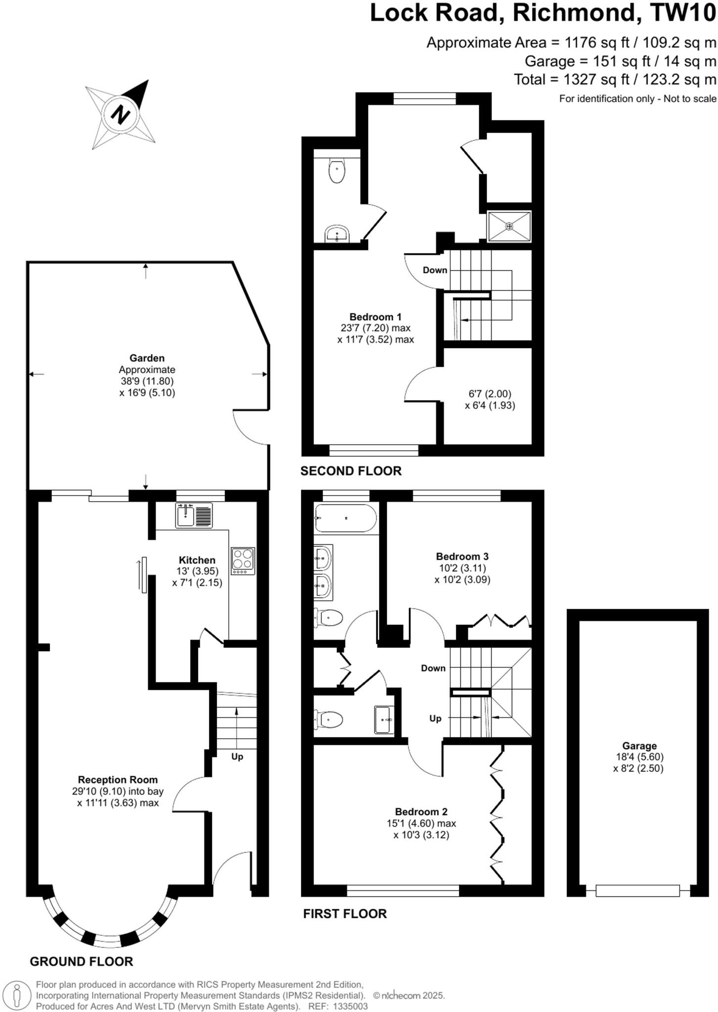 Lock Road, Richmond, TW10 floorplan
