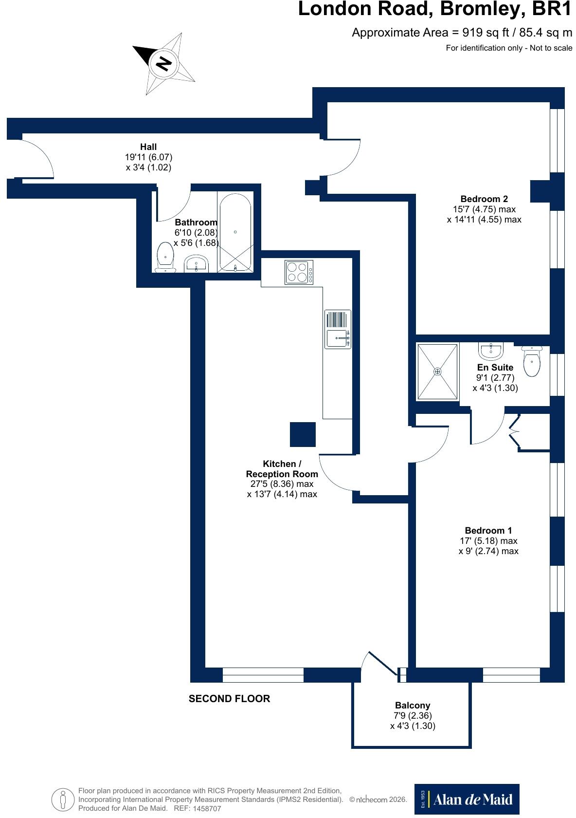 London Road, Bromley floorplan