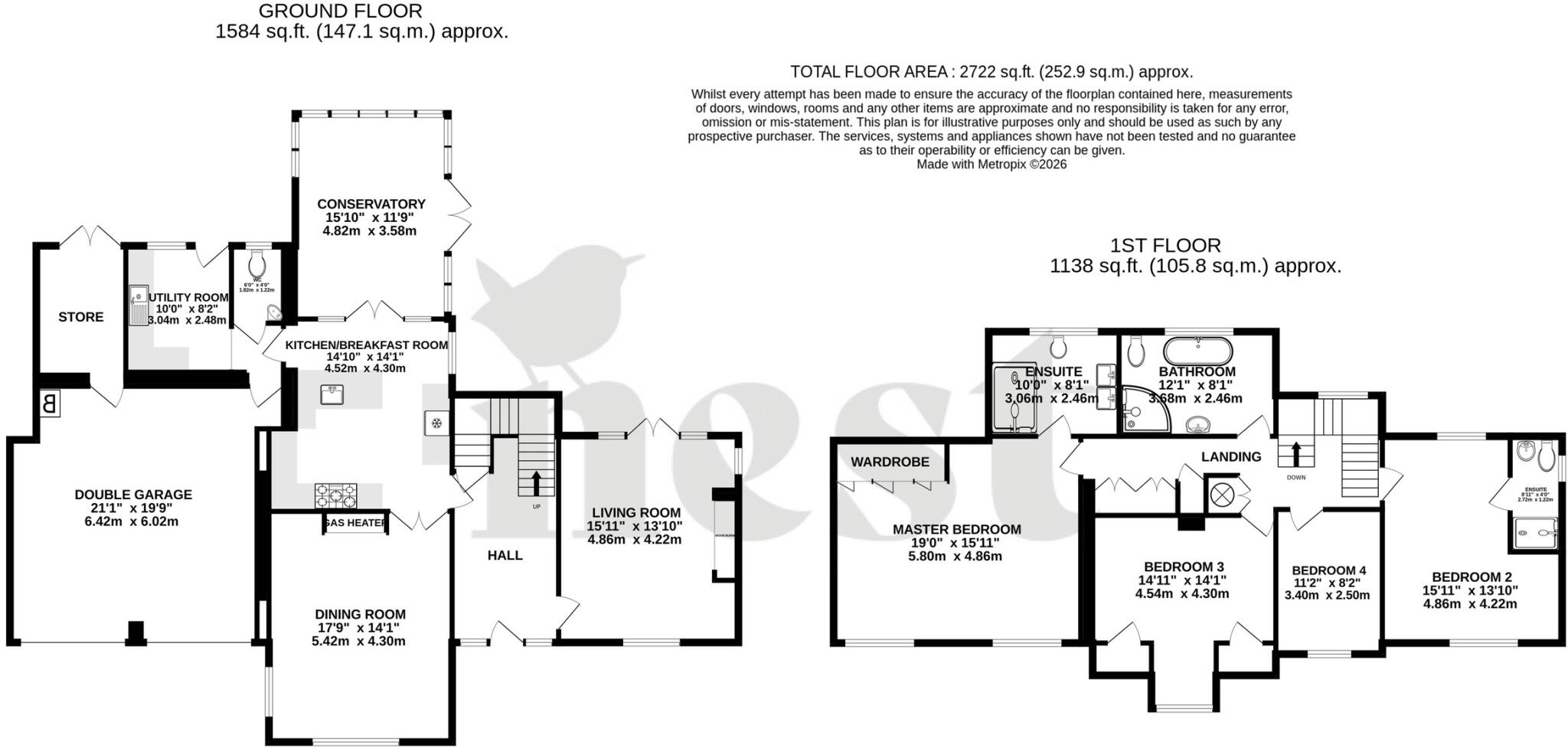 Stonegallows, Taunton, Somerset floorplan