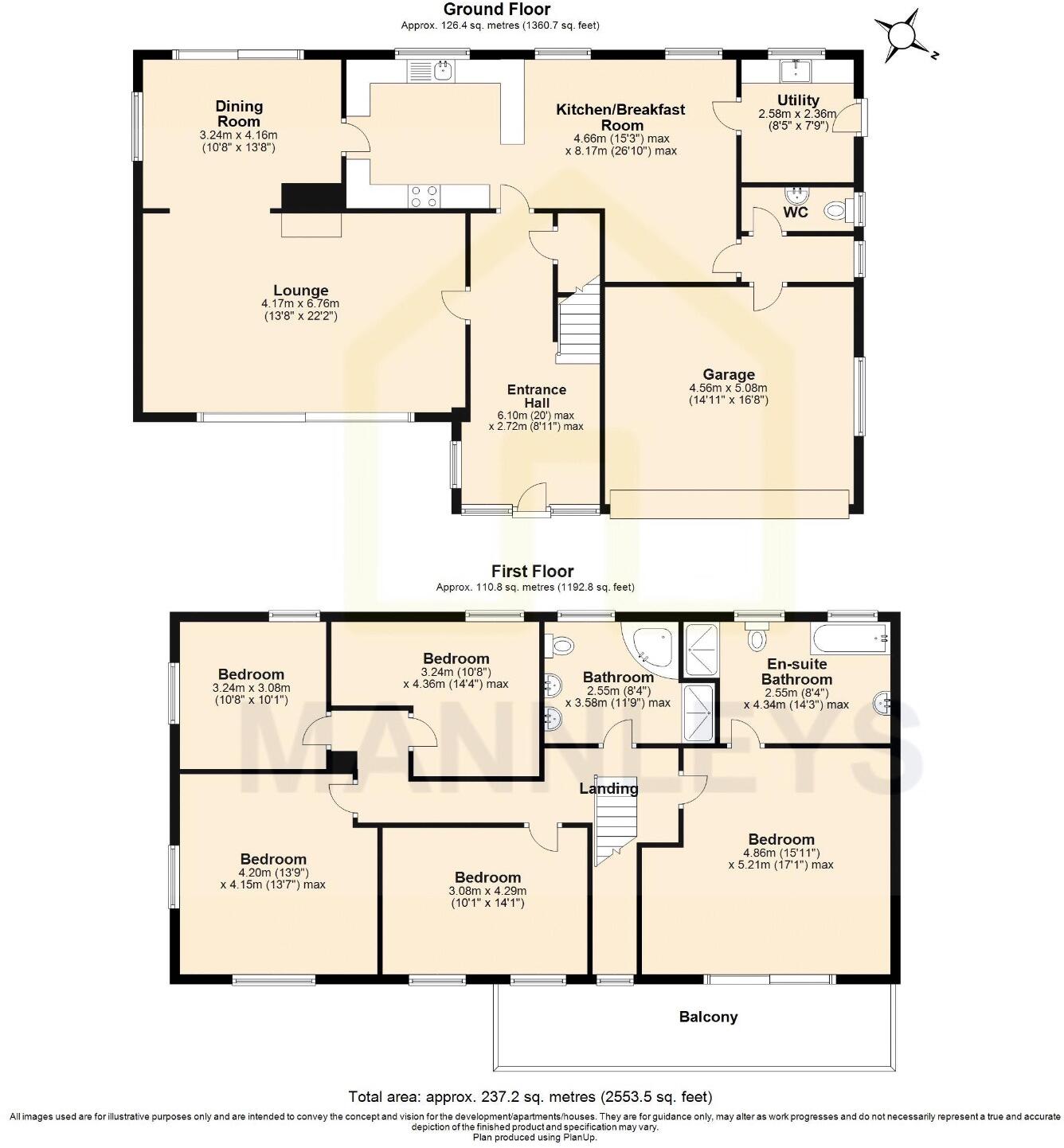 New Road, Dawley, Telford, Shropshire, TF4 3LL floorplan