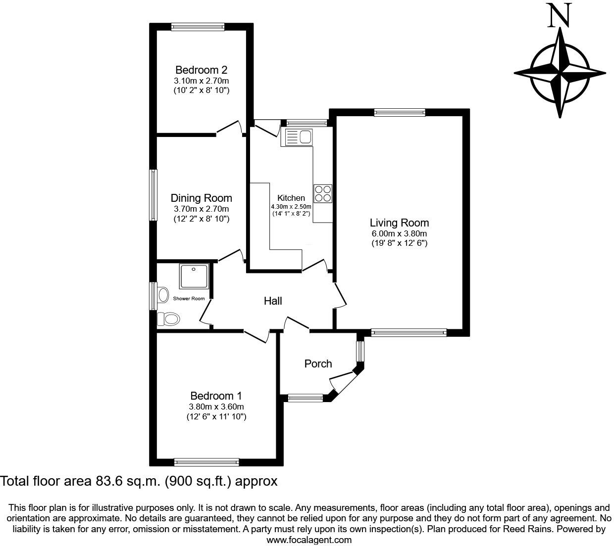 Swale Avenue, Rainhill, Prescot, Merseyside, L35 floorplan