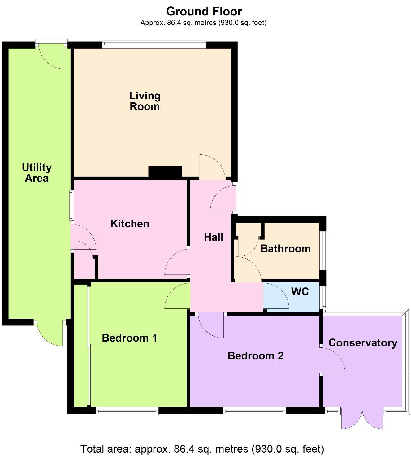 West Meads, Bognor Regis floorplan