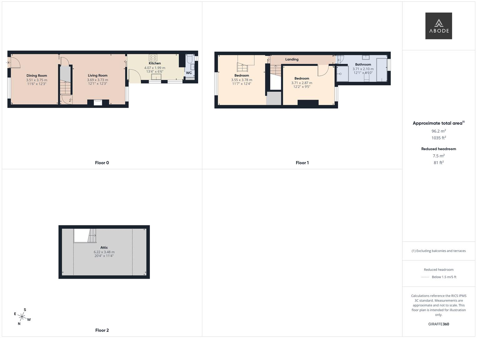 Burton Terrace, Uttoxeter, Staffordshire floorplan