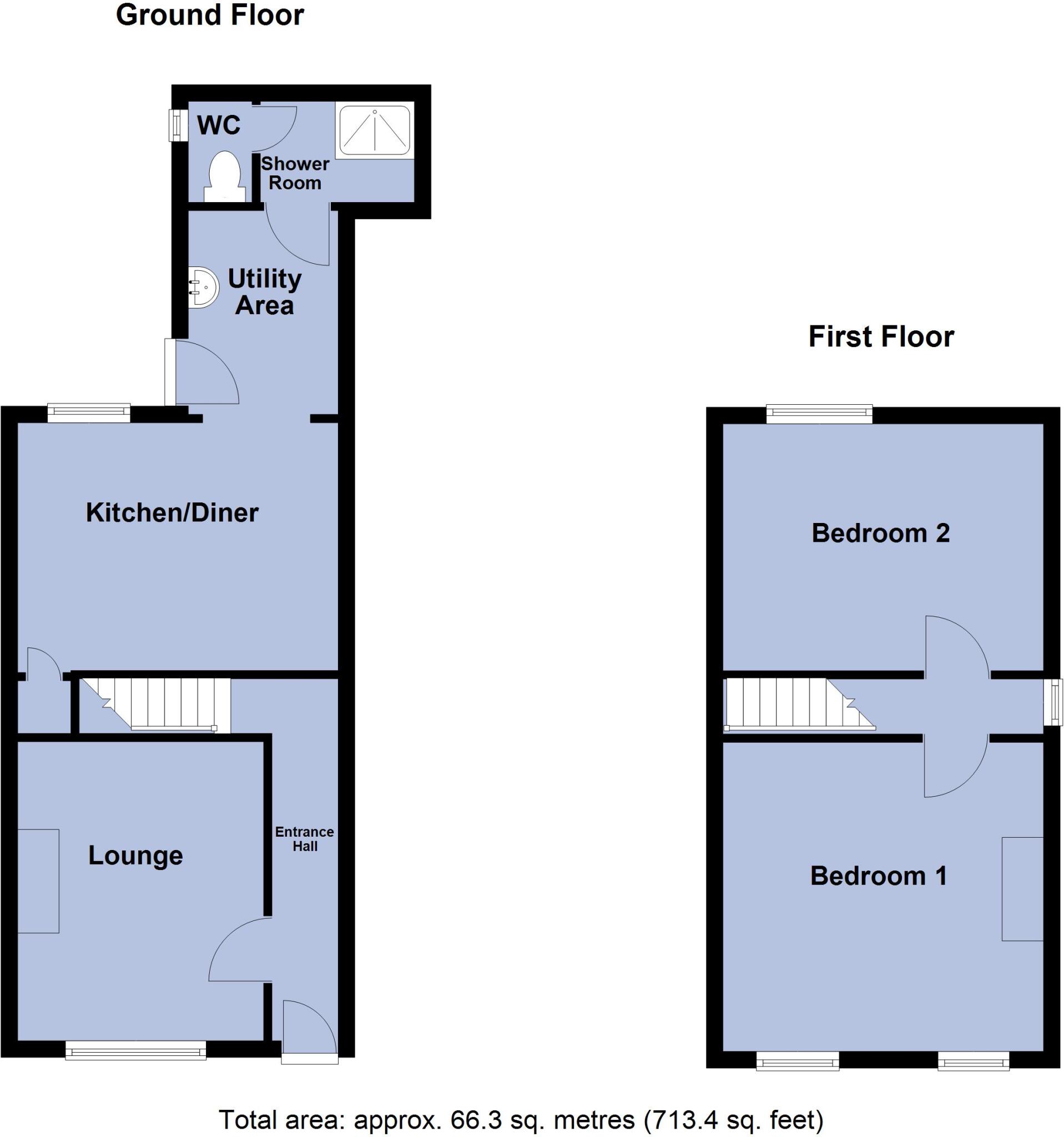Huntingdon Road, Chatteris, Cambs, PE16 6ED floorplan