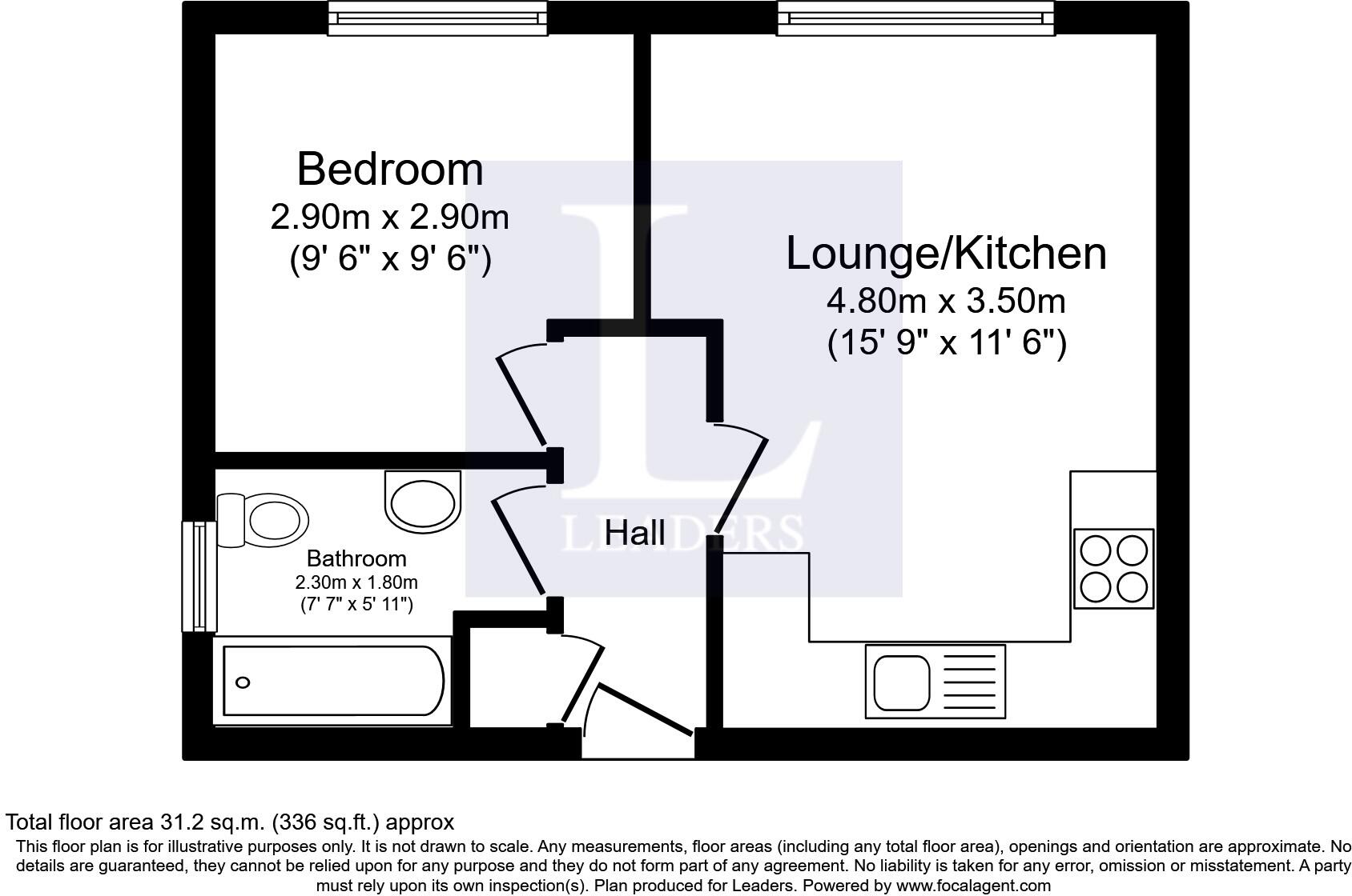 Nutbeem Road, Eastleigh, Hampshire floorplan