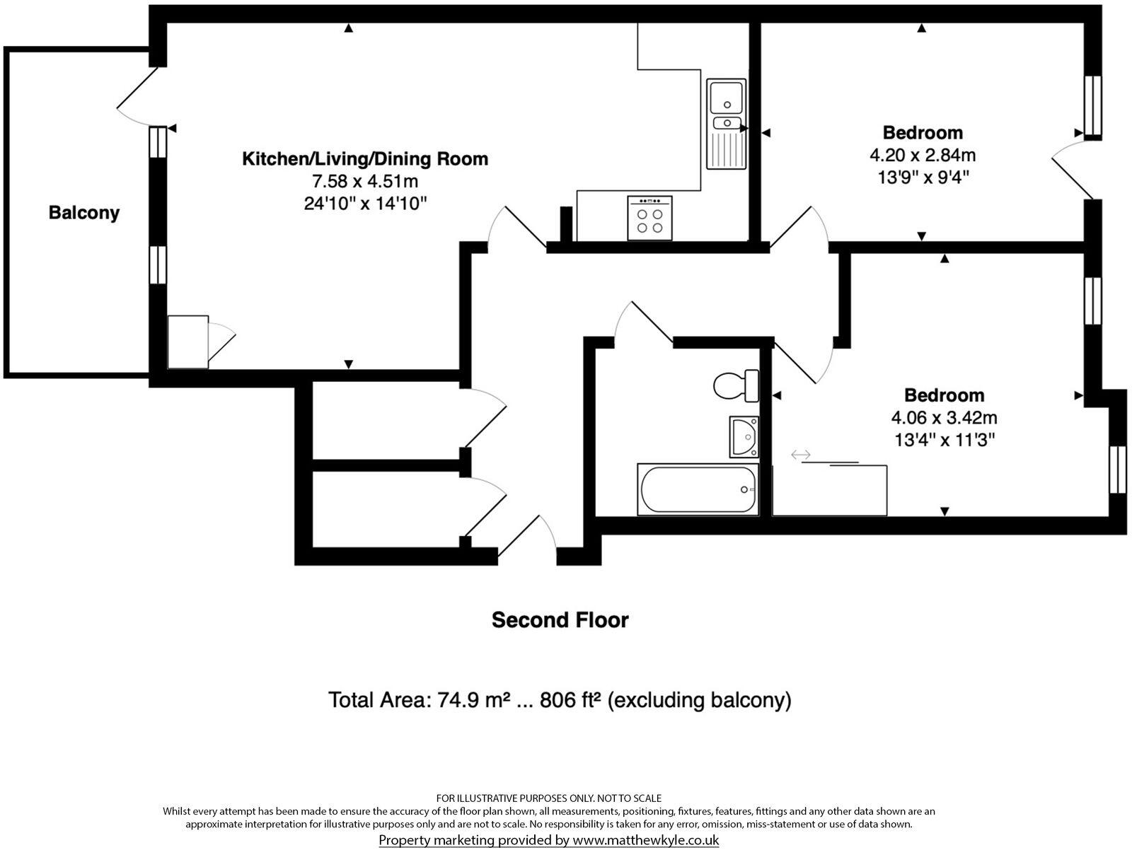 Cowper Close, Ware, SG12 floorplan