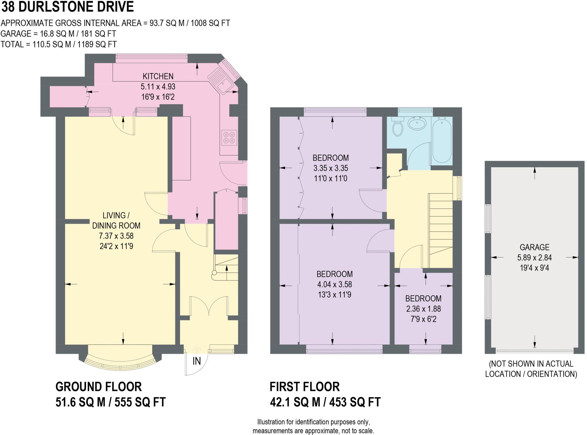 Durlstone Drive, Gleadless, Sheffield floorplan