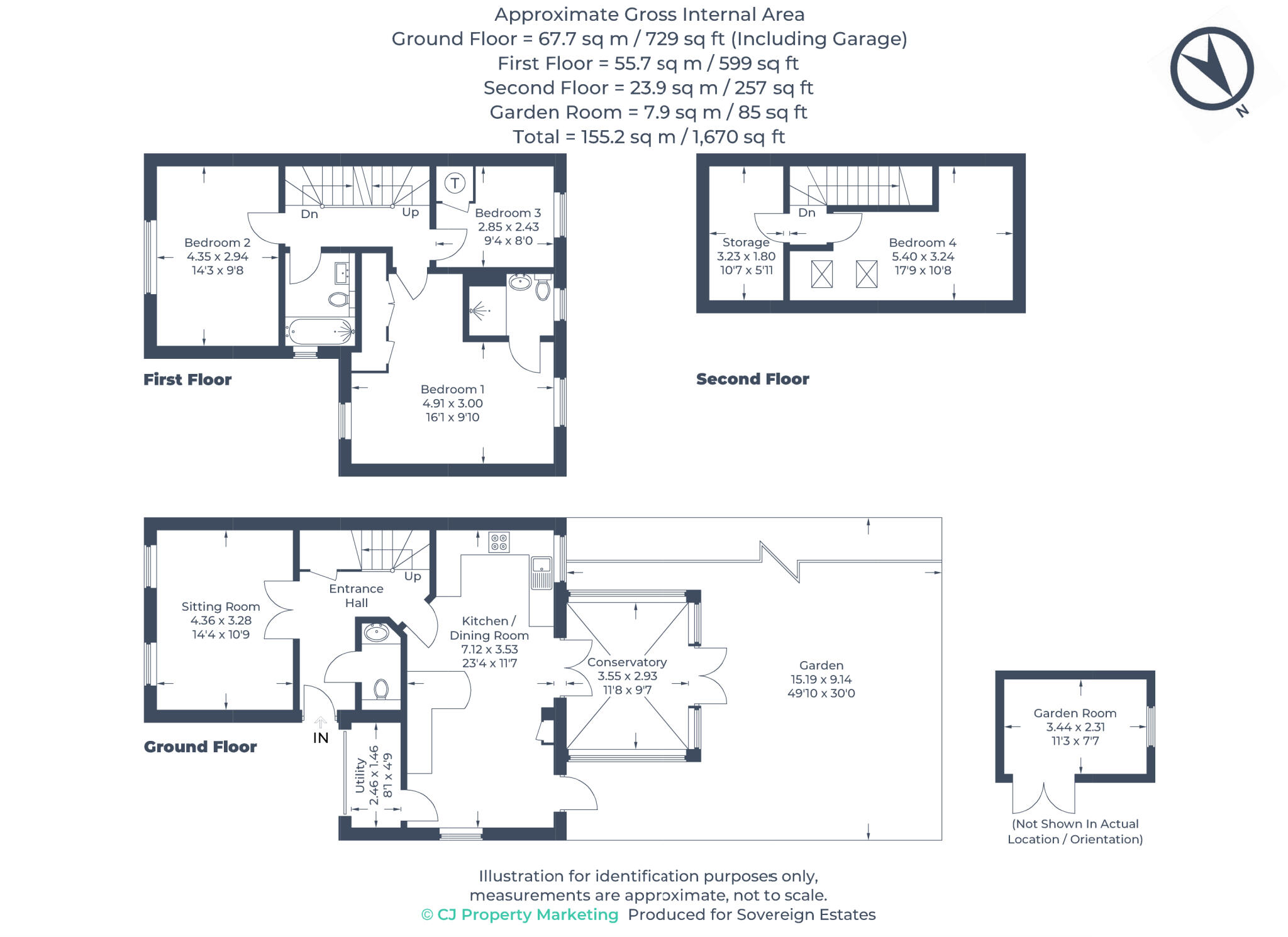 Groves Way, Chesham, Buckinghamshire, HP5 floorplan