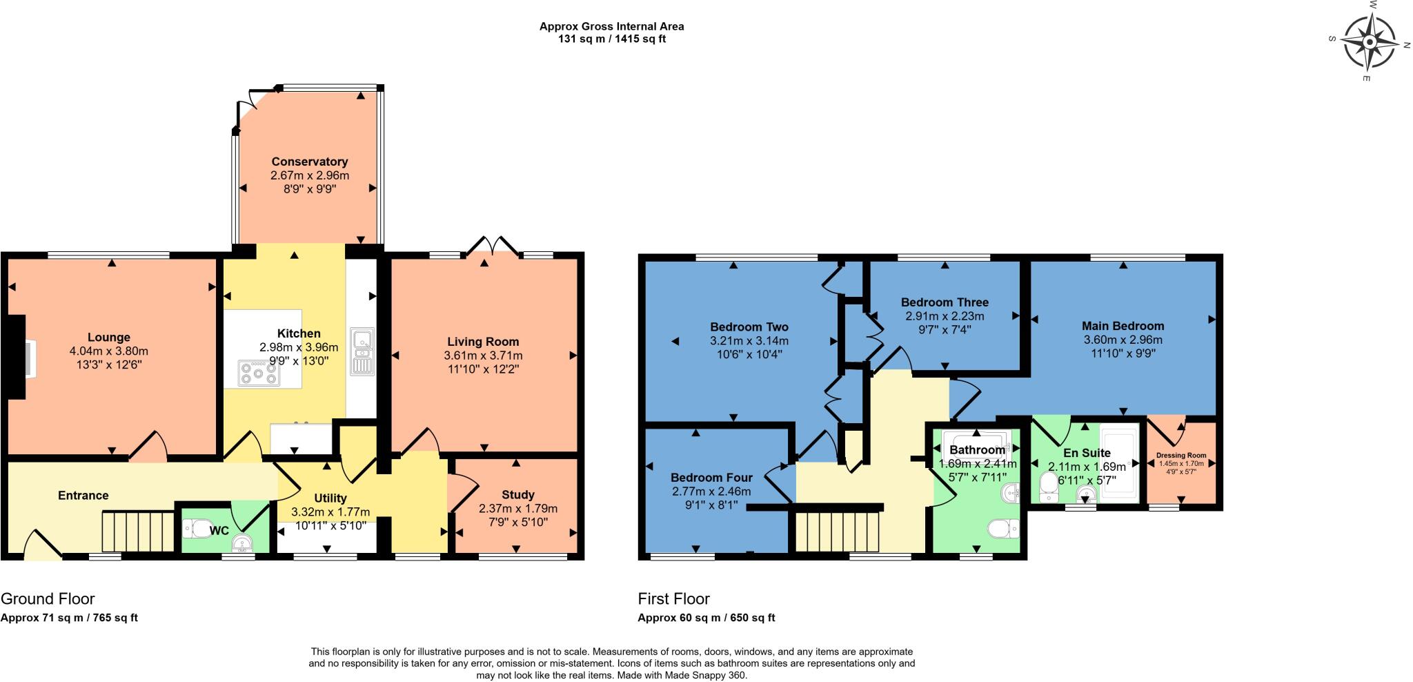 John Nicholls Street, Hinckley floorplan