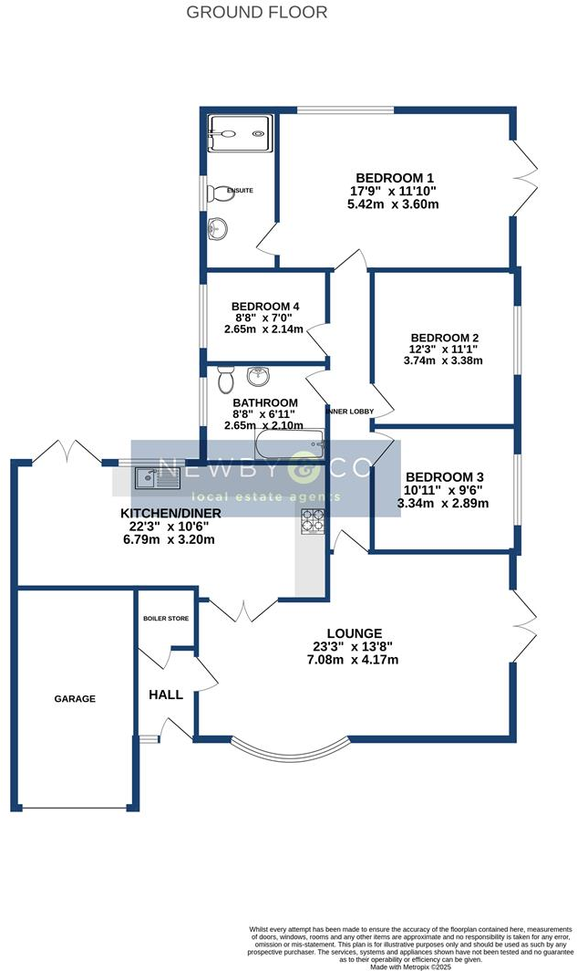 Torcross Close, Glenfield, Leicester floorplan