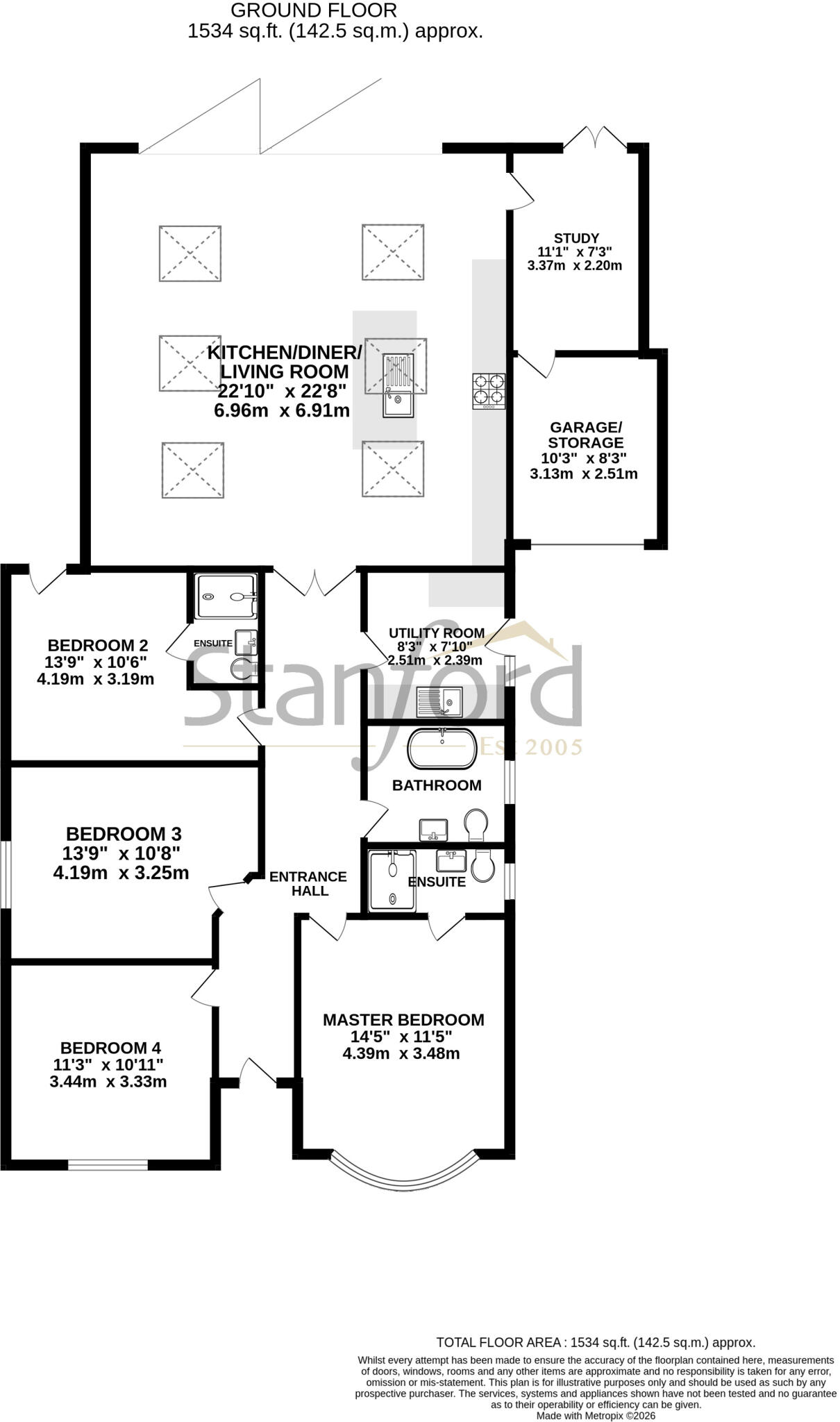 Granada Road, Hedge End, Hampshire floorplan