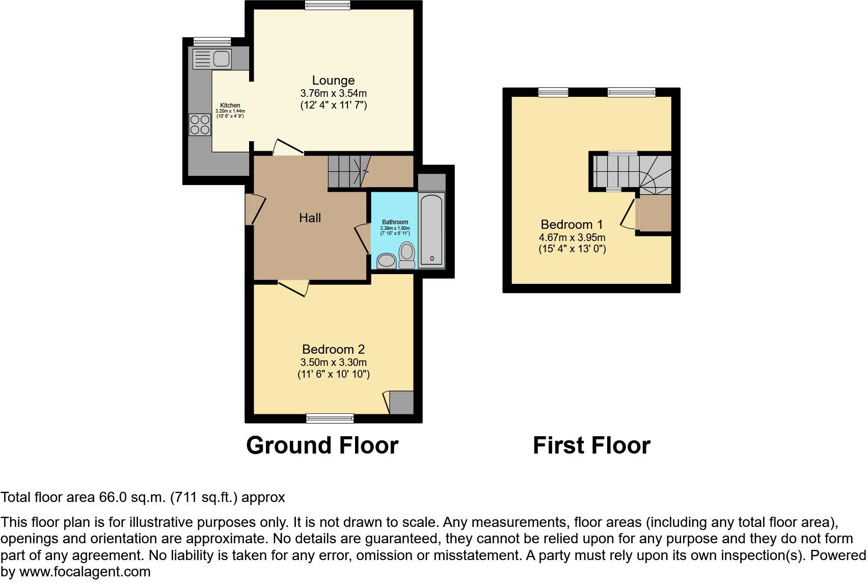 71 Cherry Orchard, Kidderminster, DY10 floorplan