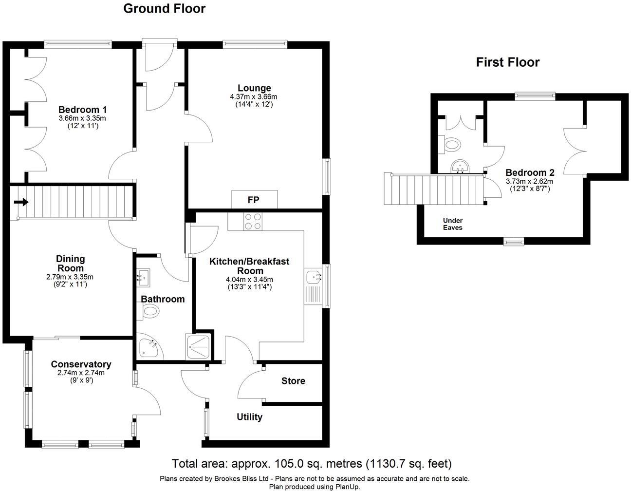 The Dingle, Hereford floorplan