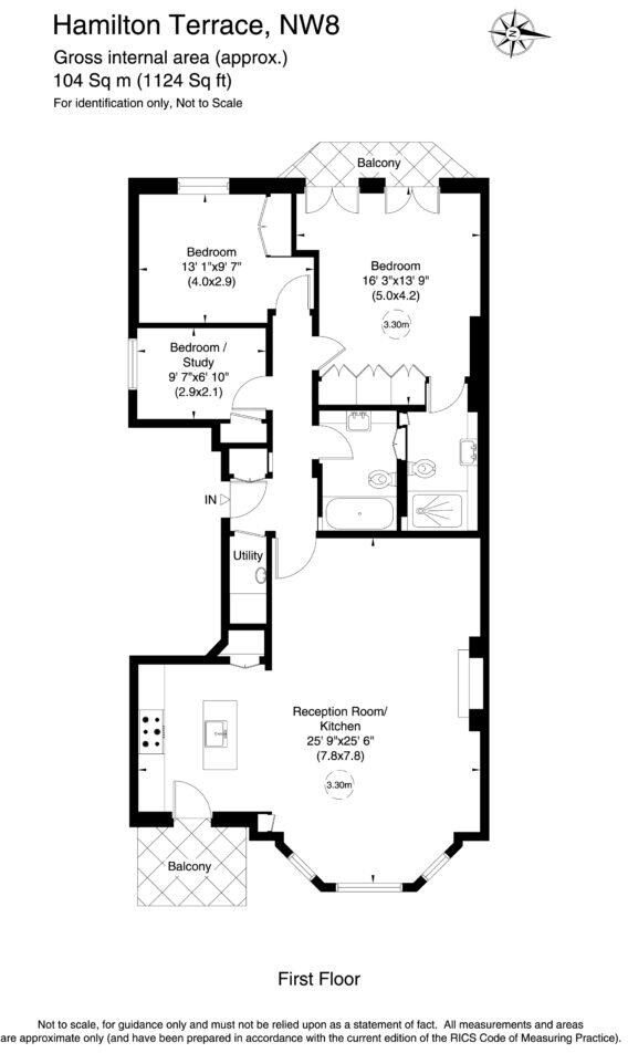 Hamilton Terrace , St Johns Wood, NW8 floorplan