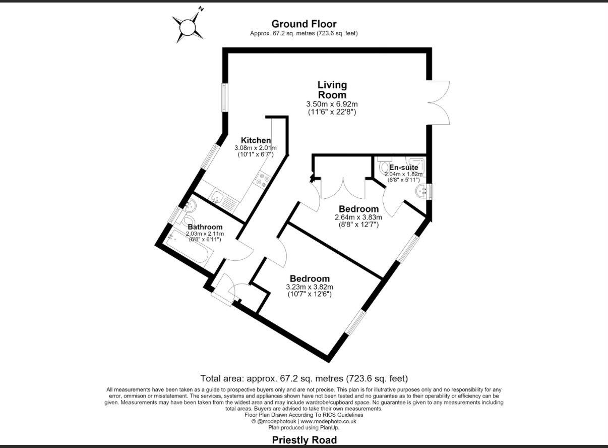 Priestley Road, Stevenage, SG2 floorplan