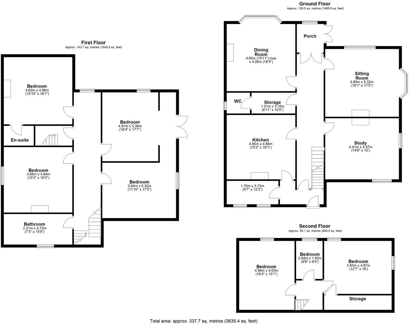 West Park Street, Dewsbury floorplan
