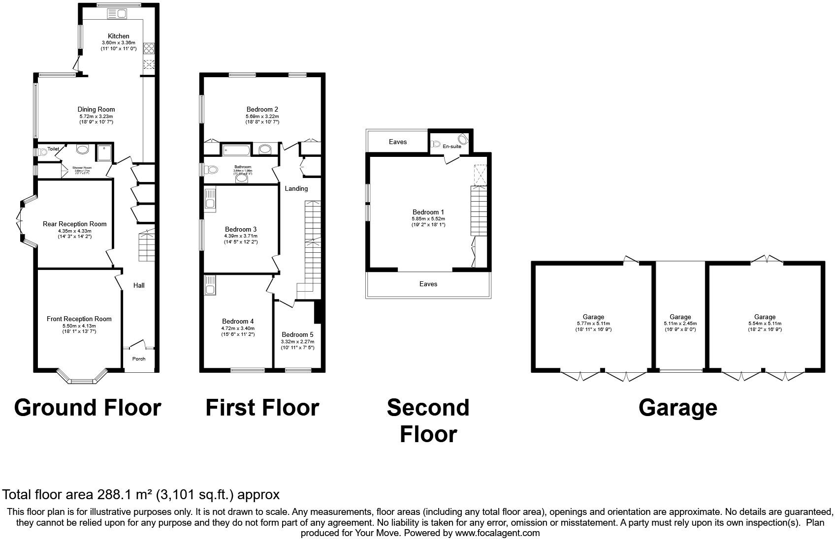 St Stephens Road, Hounslow, TW3 floorplan