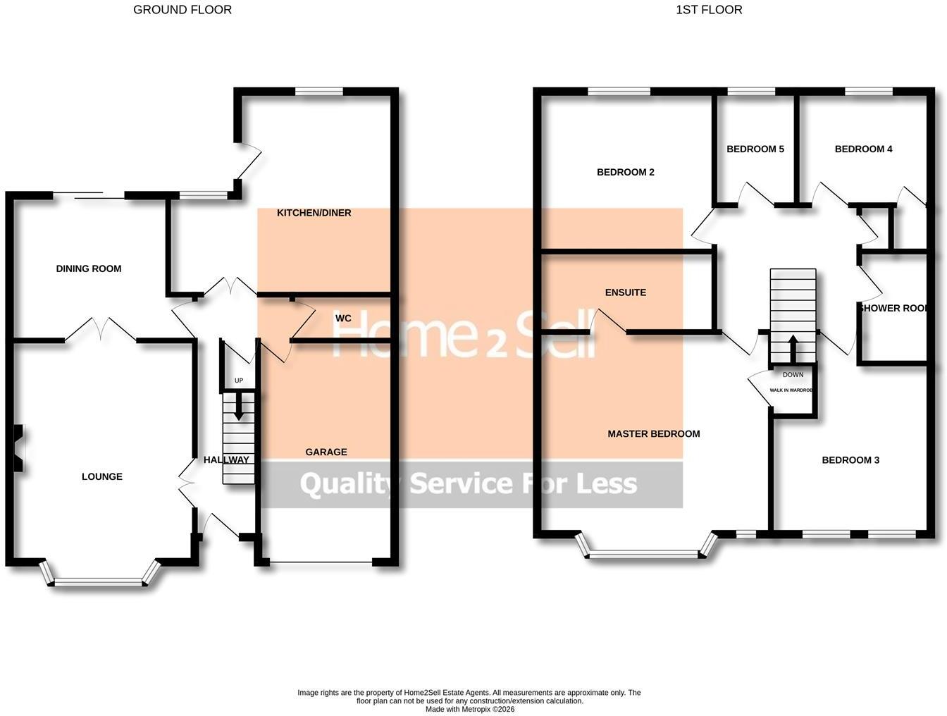 Pilsley Close, Belper floorplan