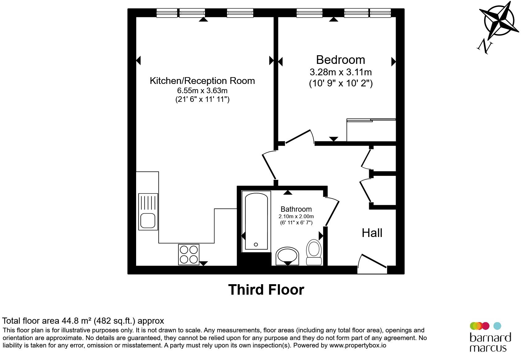 Longland Place, Epsom floorplan