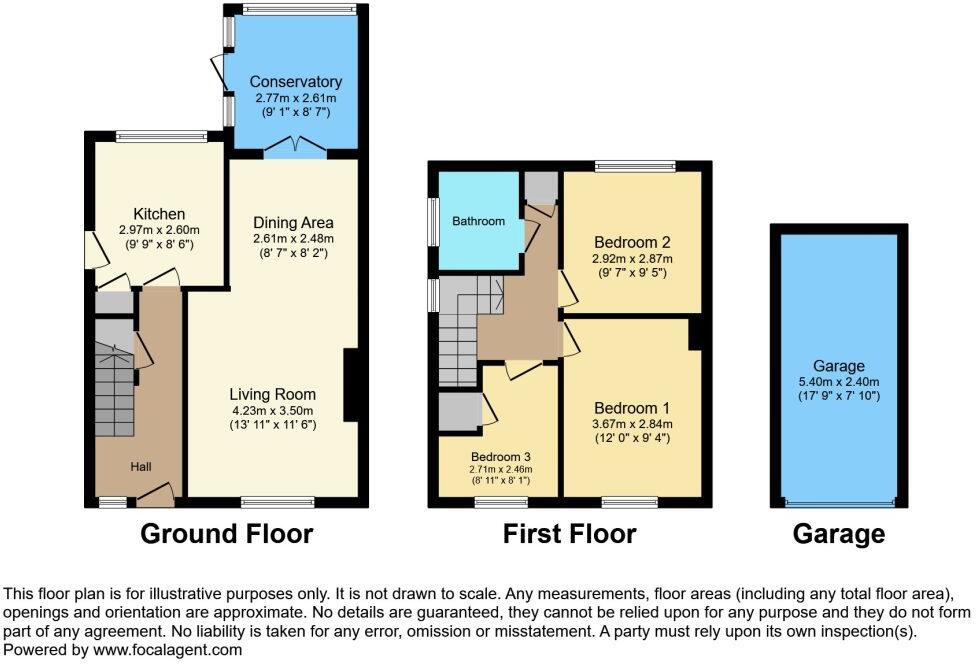 Thornhill Road, Steeton, BD20 6RD floorplan