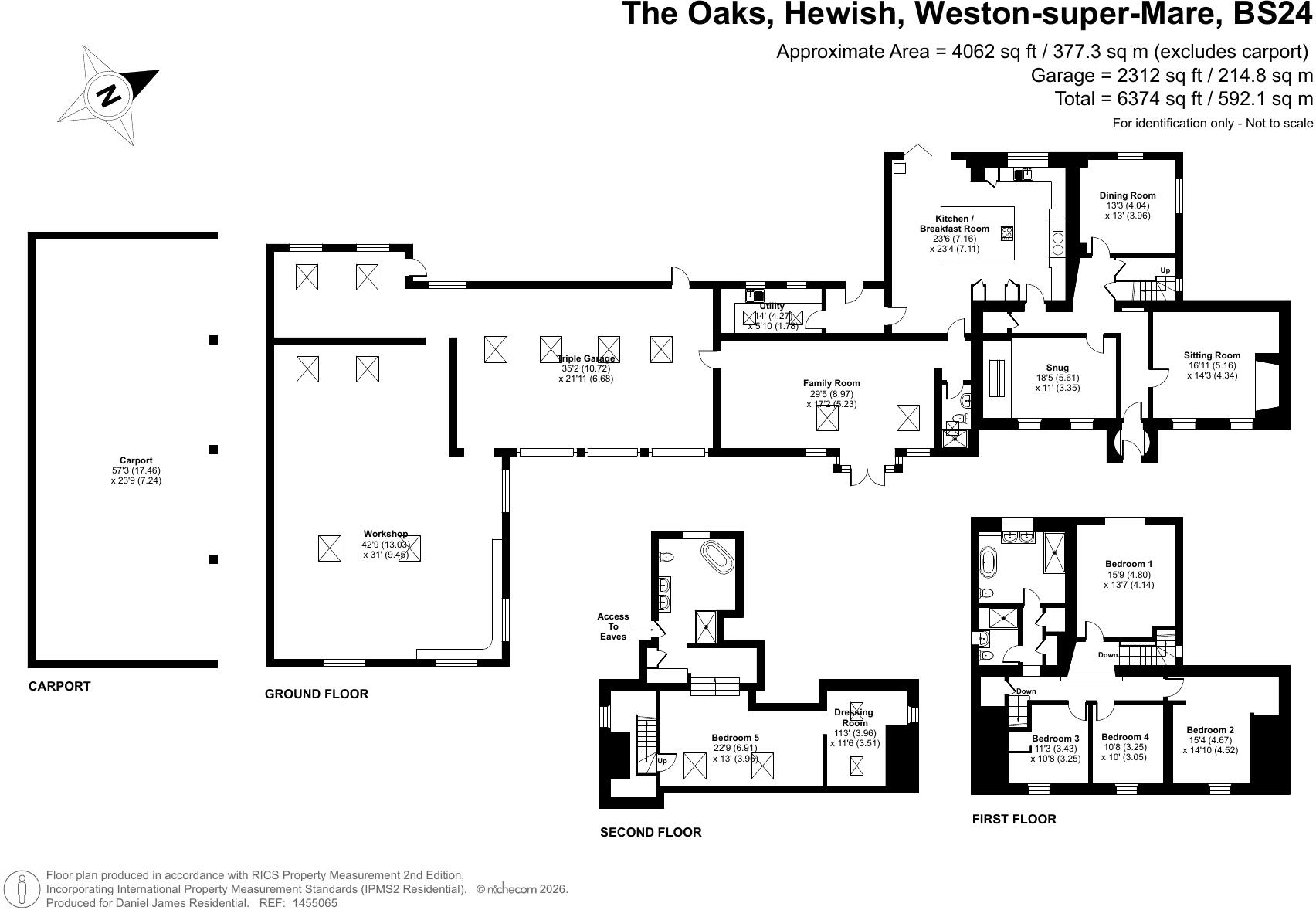 Hewish, Weston-super-Mare, North Somerset, BS24 floorplan